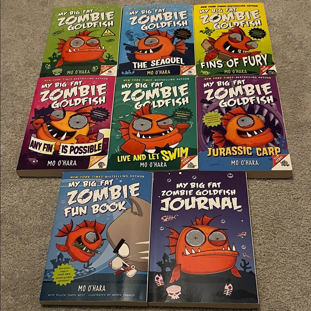 My Big Fat Zombie Goldfish Book Set with Journal